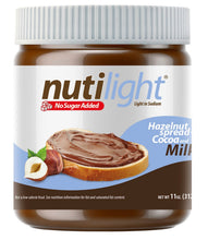 Load image into Gallery viewer, Nutilight Hazelnut Spread milk chocolate 11 oz (320 g) NUTELLA SIN AZUCAR