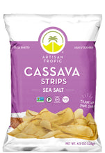 Load image into Gallery viewer, Artisan Tropics - CASSAVA strips - SEA SALT - 1 pack  4.50z