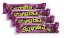 Load image into Gallery viewer, SAVOY Samba Fresa - Venezuelan Strawberry Chocolate Wafer Box (20 Pack / 32g)