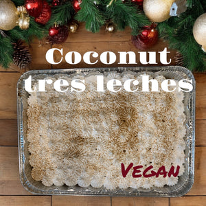 Vegan Coconut Tres Leches ( delivery only Broward County Fl)