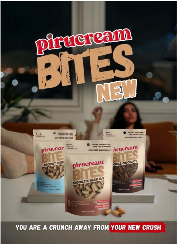 PIRUCREAM BITES 200 GR / 7 0z POUCH