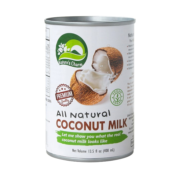 Nature’s Charm All natural coconut milk 13.5 go oz (400 ml) X 2 PACK