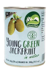 Load image into Gallery viewer, Nature's Charm young green jackfruit in water 20 oz ( 565g)

