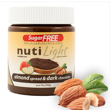 Load image into Gallery viewer, Nutilight Almond Spread &amp; Dark Chocolate 11 oz (320 g)
