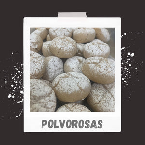 Polvorosas ( Venezuelan crumble cookies)