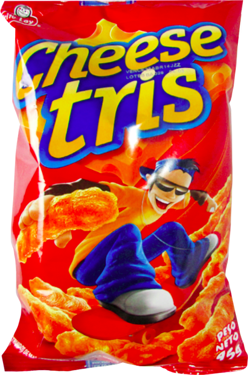 Cheese tris Frito Lay - vzla - cheese puffs - 12 pack