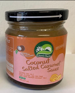 Nature's charm Vegan- coconut  salted caramel sauce 7 oz x 2 PACK