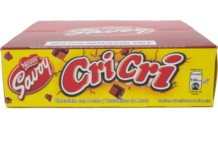 SAVOY - nestle  cri cri Chocolate Box 12 unts. 30 G