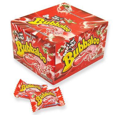 Bubbaloo Chewing gum - liquid center 357G / 70 pieces